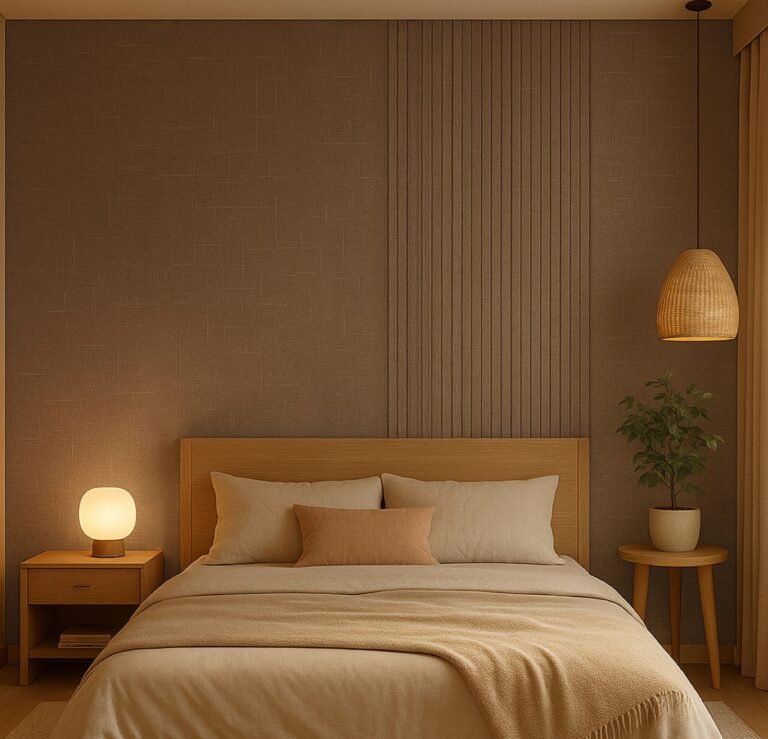 Revestimiento decoWALL Liso. De 120 x 290cm. Lino
