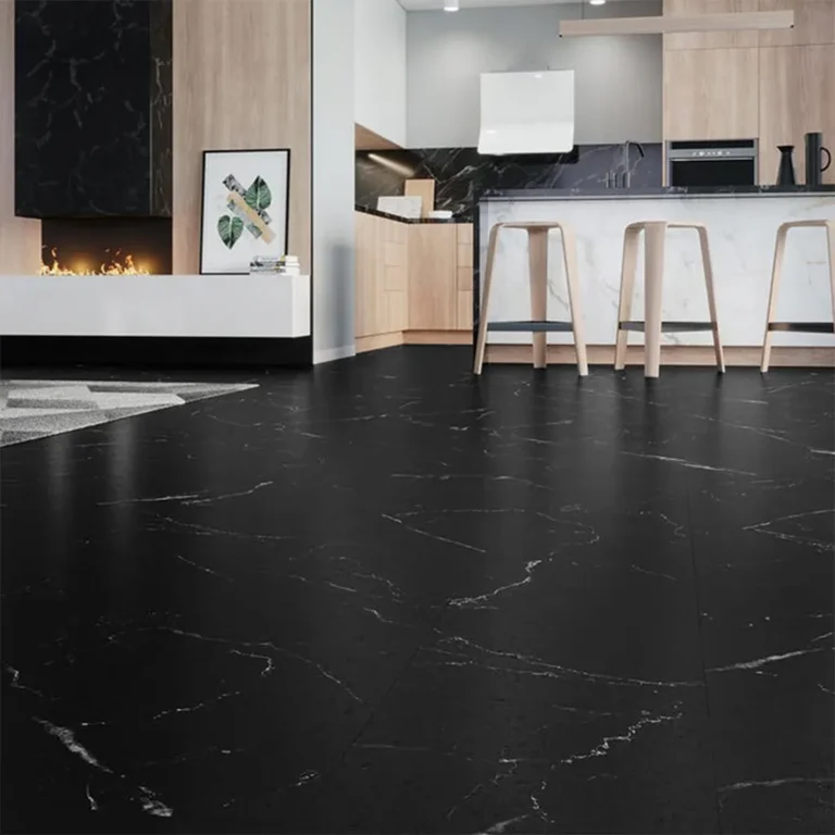 Piso Flotante SPC 4mm. Símil Marmol. Marquina