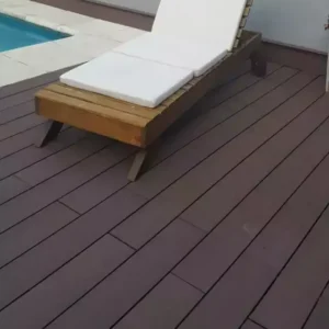 Deck Tradicional. Tabla de 220cm. Chocolate