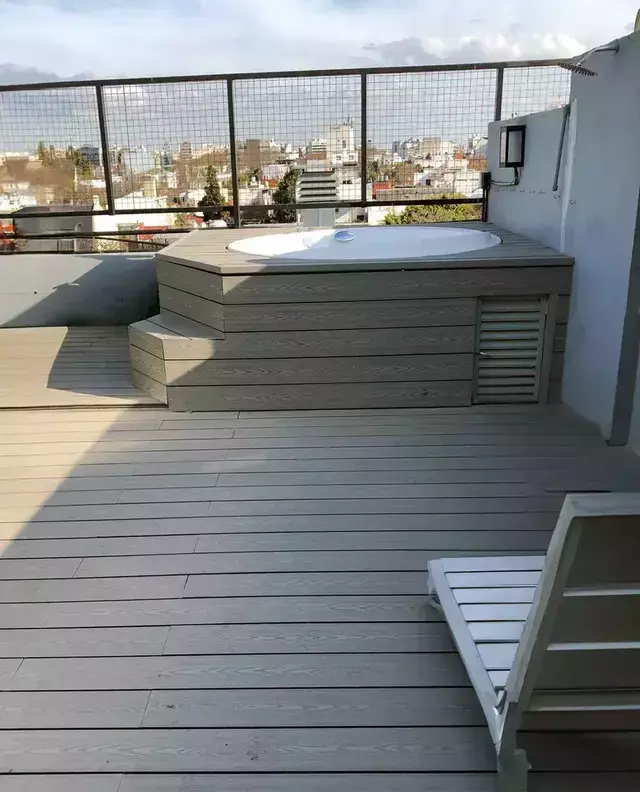 Deck Tradicional. Tabla de 220cm. Grey