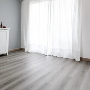 Piso Flotante SPC 5mm con manta incorporada. Grey