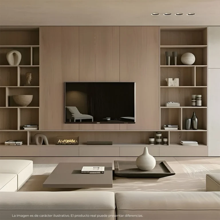 Revestimiento decoWALL Liso. De 60 x 290cm. Nogal
