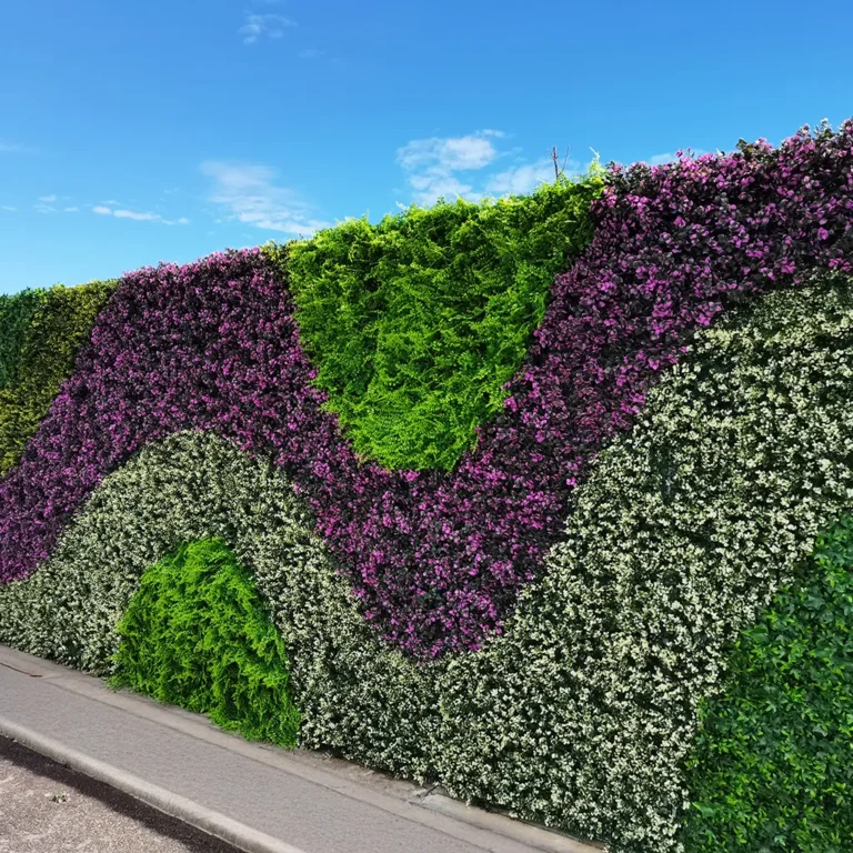Jardin Vertical de 50 x 50cm. Jazmin/Verdelia/Verbena/Magnolia/Gardenia