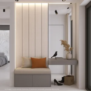 Revestimiento decoWALL Liso. De 20 x 290cm. Seda