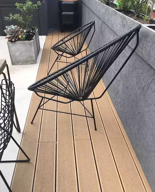 Deck Tradicional. Tabla de 220cm. Natural