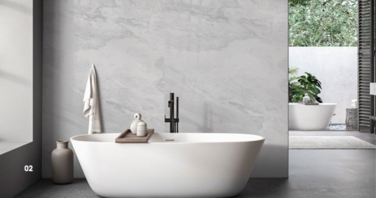 Panel SPC clickWALL. De 260 x 60cm. Luxury White